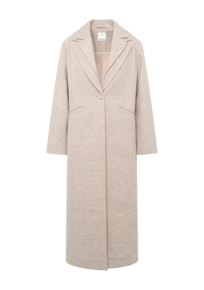 Unreal Fur Malta herringbone coat - Neutrals