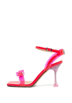 MACH & MACH bow-embellishment sandals - Pink