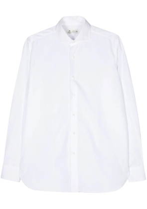 Borrelli poplin cotton shirt - White
