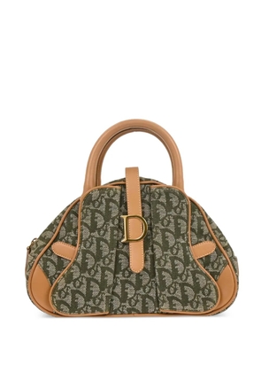 Christian Dior Pre-Owned 2001 double trotter tote bag - Green