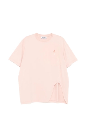 The Attico logo-print T-shirt - Pink