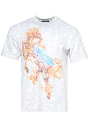 Casella Meyer Pegasus jacquard T-shirt - White