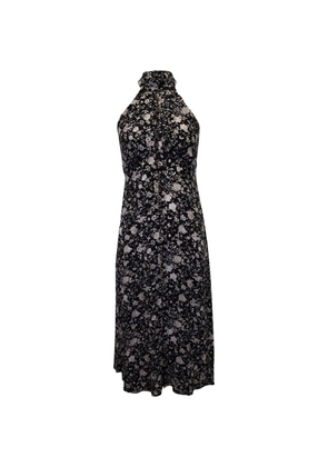 ZIMMERMANN floral-print halterneck midi dress - Black