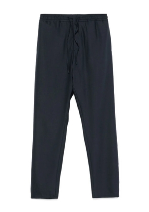 Canali drawstring-waistband trousers - Blue