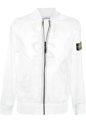 Stone Island Bomber Jacket 433Q2 - Ice - White