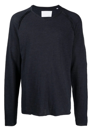 Private Stock The Thierry stripe-print T-Shirt - Blue