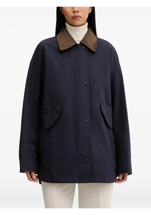 Marc O'Polo contrasting-collar jacket - Blue