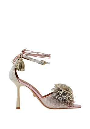 Kurt Geiger London pompom-embellishment sandals - Pink