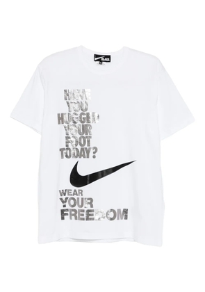 Black Comme Des Garçons x Nike Dimension T-shirt - White
