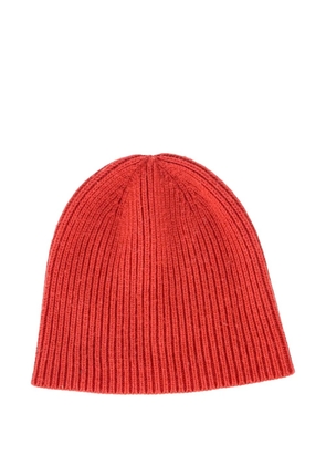 JOSEPH cashmere beanie hat - Red