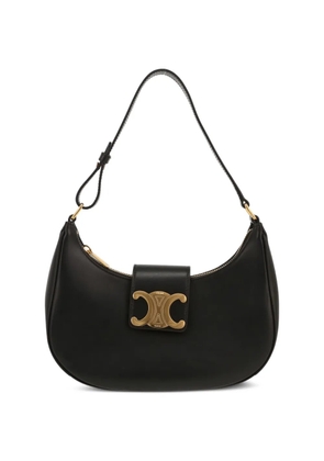 Celine Pre-Owned 2020s Ava Triomphe leather shoulder bag - Black