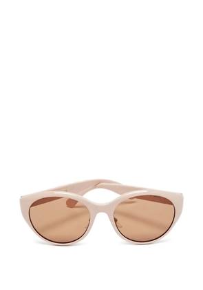 Gucci Pre-Owned round sunglasses - Pink