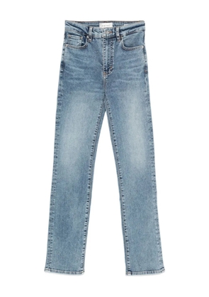 FRAME faded-effect straight-leg jeans - Blue