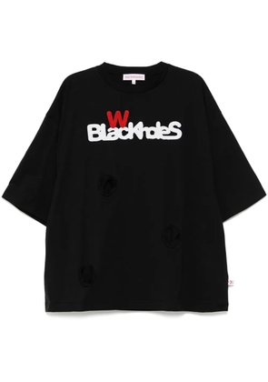 Walter Van Beirendonck blackholes T-shirt - Blue
