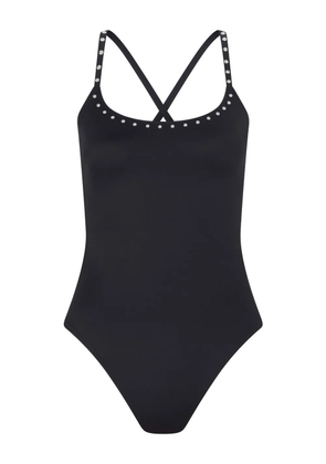 Let's Swim studded swimsuit - Black