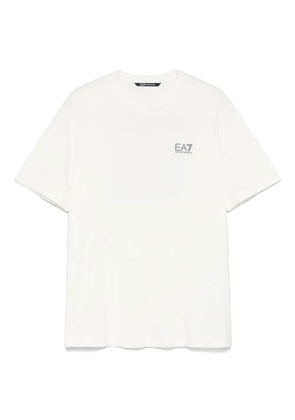 Ea7 Emporio Armani logo-print T-shirt - White