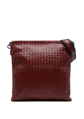 Bottega Veneta Pre-Owned 2012-2025 Nappa Intrecciato crossbody bag - Red