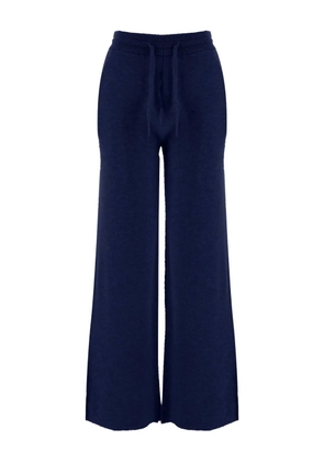 arch4 drawstring palazzo trousers - Blue