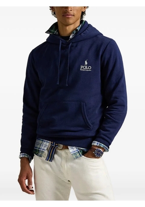 Polo Ralph Lauren logo-detail hoodie - Blue