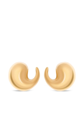 Ostras Collection semenalis plated earrings - Gold