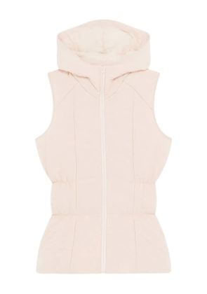 Repetto hooded sleeveless down gilet - Pink