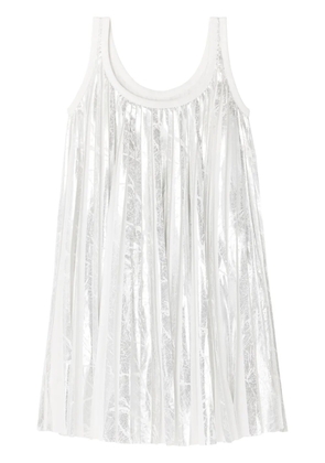 AZ FACTORY Josephine pleated midi dress - White