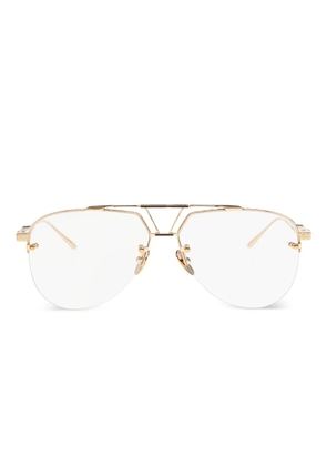 Leisure Society Bandini patterned sunglasses - Gold