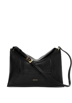 Wandler structured leather handbag - Black
