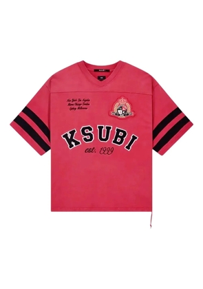 Ksubi Duke V-neck T-shirt - Red