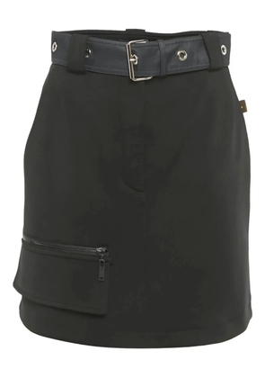 Louis Vuitton Pre-Owned belted mini skirt - Black