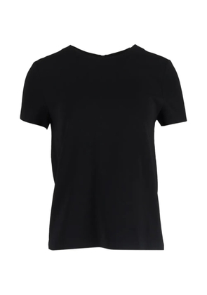 Diane Von Furstenberg Vintage zipped short-sleeve T-shirt - Black