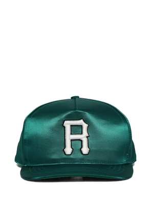 RHUDE satin-effect baseball cap - Green