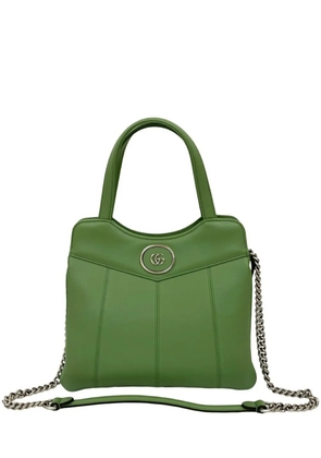 Gucci Pre-Owned 2016-2025 Small Leather Petite GG Tote satchel - Green