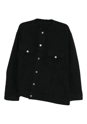 Black Comme Des Garçons crew-neck jacket