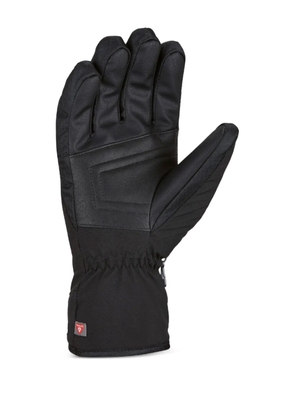 SNOWLIFE logo-print gloves - Black