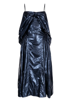 Rejina Pyo Dora lamé midi dress - Blue