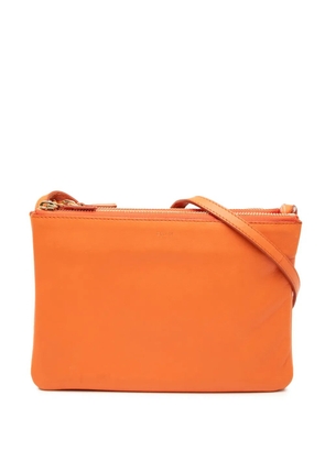 Celine Pre-Owned 2011 Small Lambskin Trio crossbody bag - Orange