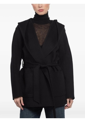 Mackage Paya hooded belted coat - Black