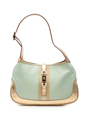 Gucci Pre-Owned 2000-2015 Canvas Web Jackie shoulder bag - Green