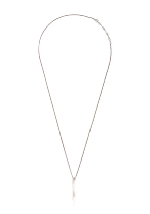 MM6 Maison Margiela Minimal pendant necklace - Silver