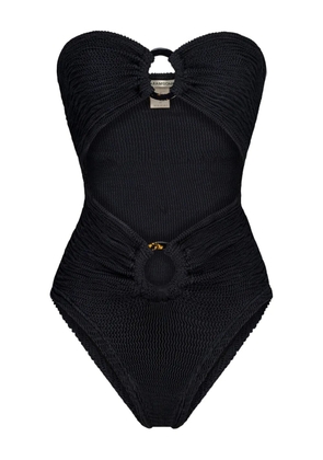 PARAMIDONNA Rene ring cut-out swimsuit - Black