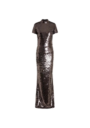 16Arlington Otis sequin maxi dress - Brown