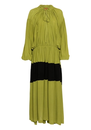 colville Bersanetti pleated dress - Green