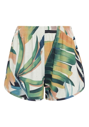 Lygia & Nanny floral-print shorts - White