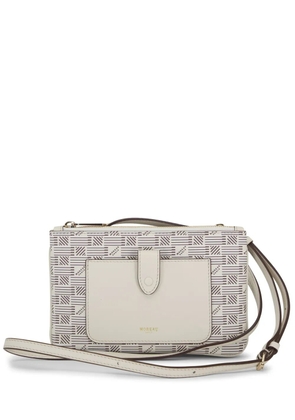 Moreau monogram leather crossbody bag - Neutrals
