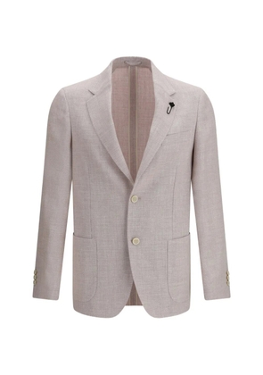 Lardini roma button jacket - Neutrals