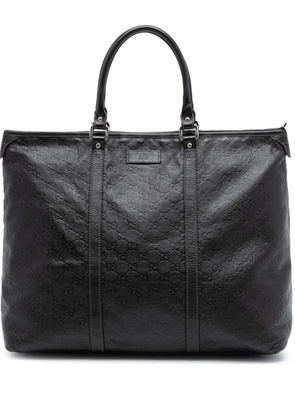 Gucci Pre-Owned 2000-2015 Guccissima Weekender travel bag - Brown