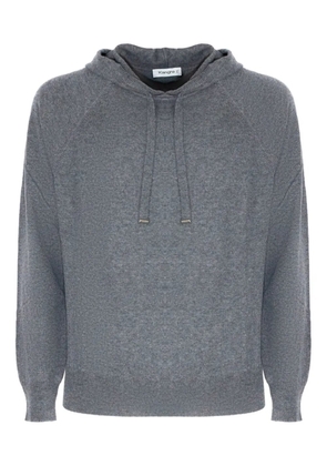 Kangra ribbed hoodie - Grey