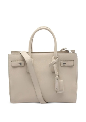 Saint Laurent Pre-Owned 2000s leather tote bag - Neutrals
