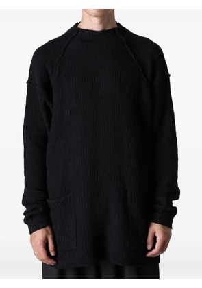 The Viridi-Anne distressed sweater - Black